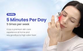 Amazon.com: Gunfay Microcurrent Facial Device,Latest Red Light  Technology,Enhances The Ability to Lift The Face and Tighten The Skin,USB  Red Light Device for Face,for Facial Wrinkle Equipment, standard, White :  Beauty & Personal