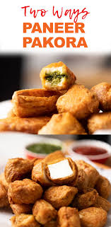 Paneer Pakora Recipe 2 Ways Recipe In 2020 Pakora Recipes Recipes Paneer Pakora Recipes