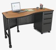 The lazer teachers desk enchances collaborative study environments and completes pod of 6 student petal jr. Teacher Desk Png Teacher S Desk Transparent Png Download Transparent Png Image Pngitem