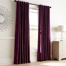 Sheridan Velvet Plum Curtain Plum Curtains Plum Curtains Living Rooms Purple Curtains Living Room