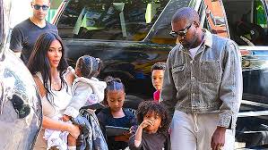 Kanye west gained popularity not just as a cult rapper, but also as a man of great elegant taste. Kim Kardashian Kanye West Their Kids Dress In Worm Costumes Hollywood Life