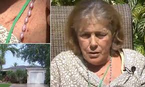 Deborah Schofield-Plasse recounts home invasion where intruders sliced her 