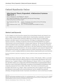 Oct 09, 2014 · strengths: Pdf Attachment Theory Expanded A Behavioral Systems Approach