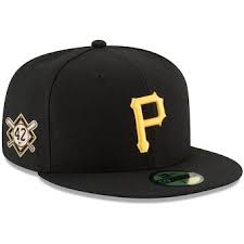 Pittsburgh Pirates New Era Jackie Robinson Day Sidepatch 59fifty Fitted Hat Black In 2020 Jackie Robinson Day Pittsburgh Pirates Fitted Hats