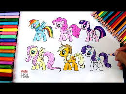 Como Dibujar Todas Las Ponis De My Little Pony ¿apoyar a my little pony? dibujar todas las ponis de my little pony