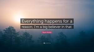 Rajon Rondo Quote Everything Happens For A Reason I M A Big Believer In That