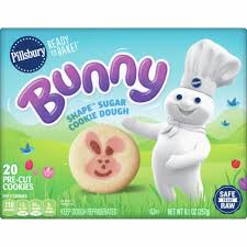 They also employ a simple swap of flax seeds and water in place of egg. Pillsbury Ready To Bake Bunny Shape Sugar Cookie Dough 20 Ct Kroger