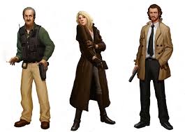 Some Character Concepts For The Detective Illustration I Did Sort Of A Fun Group Of Characters To Do The Cor Character Concept Pixel Art Characters Character