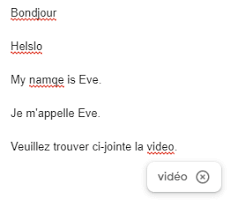 I cast a spell on how to become a fairy. Multilingual Spell Checking In Gmail Via Google Chrome French To English Translator Traducteur Anglais