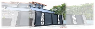 Onew metal has a nice selection of estate fencing available in a variety of colors. New Gate Metal Auto Gate Auto Gate Design Autogate Malaysia Autogate Supplier Auto Gate Repair Trackless Autogate Folding Gate Autogate System My Gate Rail Free Folding Gate