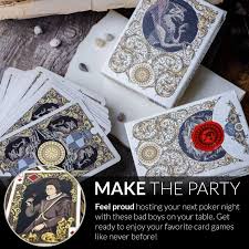 Whether you are ordering playing cards for the first time or you use them on a regular basis, contact us for help with your next project. Buy Medieval Playing Cards With Unique Seal And Free Card Game Ebook Stand Out With Cool Poker Cards Black Deck Of Playing Cards Unique Illustrated Designs For Kids Adults Playing Card