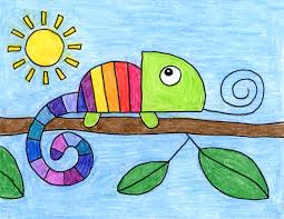 Check spelling or type a new query. How To Draw A Chameleon Art Projects For Kids