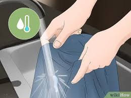 Put some rubbing alcohol on a sponge and blot the stain. 4 Ways To Get Rid Of Bleach Stains Wikihow