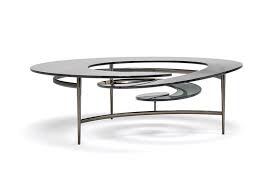 Burr elm has a rich antique finish and solid brass handles. Cattelan Italia Spiral Coffee Table Glass Living Room Furniture Ultra Modern