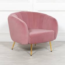 Check spelling or type a new query. Art Deco Style Rosewater Pink Velvet Armchair With Gold Legs From Ohi