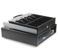 High Quality End Slide Cash Drawer Detachable Aluminium Cash Tray &  Separated Coin Cups with Screwless Bottom Cash Drawer POS