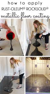 With its resistance to salt, oil, gas and other harsh chemicals, this is one of the toughest floor coatings on the planet. How To Apply Rocksolid Metallic Garage Floor Finish Blue I Style