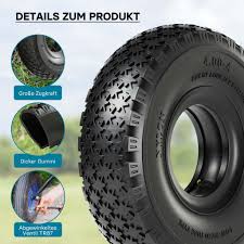 Wiltec 51164 | Komplettrad für Aufsitzmäher