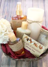 Boots ocean spa relaxation gift set (bath soak, moisturiser, soap, glove). Diy Relaxing Spa Gift Idea Mom Endeavors