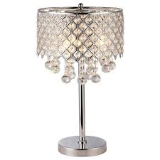 Clemence 18 5 Table Lamp In 2020 Chandelier Table Lamp Table Lamp Crystal Lamp