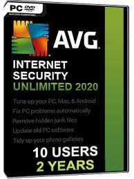 Buy Avg Internet Security Unlimited 2020 10u2y Mmoga