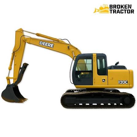 John Deere 120 Excavator
