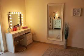 Paired with an attractive jewelry armoire, you'll have a functional and stylish bedroom. Makeup Vanity Table With Lighted Mirror You Ll Love In 2021 Visualhunt