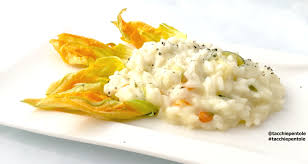 Check spelling or type a new query. Risotto Alle Zucchine Con Fiori E Caprino Tacchi E Pentole