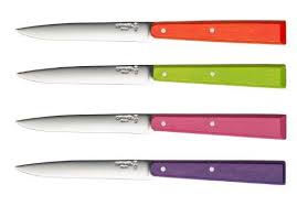 Opinel Bon Appetit Set Of 4 Table Knives Esprit Pop Color Handles By Opinel 54 95 Handle Material Origin Europe Siz Table Knives Opinel Kitchen Knives
