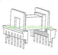 Bobbins | EEL25 Power Transformer Bobbin 7+7 Pin High ...