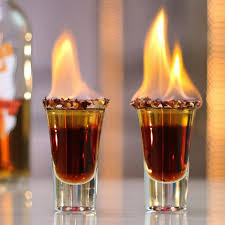 The Flaming German Tipsy Bartender Recipe Tipsy Bartender Shooter Recipes Jagermeister Recipe