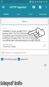 Silahkan ganti dengan bug lain. Cara Membuat Payload Unlimited Config Http Injector Indosat Opok