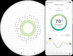 Airthings is a norwegian tech company that has been manufacturing indoor radon monitoring products since 2008. Airthings Wave Radon Detector Smart At Reichelt Elektronik