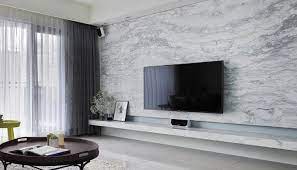 大理石パネル 壁や床に貼る薄い天然石 大理石 アニーズキッチン 大理石インテリア テレビ台インテリアアイデア リノベーション リビング