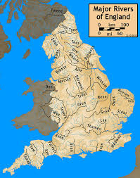 Wenn sie hierher gekommen können sie auch interessieren. Uk Rivers Map Karte Von Grossbritannien Flusse Northern Europe Europa