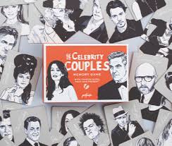 Have fun and learn more about your partner. Printworks Celebrity Couples Memory Game Interismo Online Shop Global