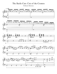 He's one of my favorite enemy lol. The Battle Cats Cats Of The Cosmos Filibuster Obstructa Sheet Music For Piano Solo Musescore Com