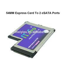 If you are an audiophile, music enthusiast, enthusiast gamer or a professional whose job involves music or sound recording, testing or playback then you do need a good dedicated sound card. Express Card Expresscard 54mm To 2 Esata Ports For Laptop Notebook Buy Expresscard 54mm To 2 Esata Ports Esata Adapter Express Card 54mm Product On Alibaba Com