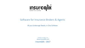 Free, secure and fast insurance software downloads from the largest open source applications and software directory. Insurance Broker Software Management Services Insureqlik