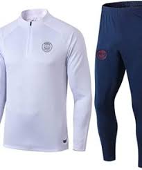 / wo kann man sich günstig einen psg trainingsanzug kaufen?. Psg Trainingsanzug Weiss Blau Herren