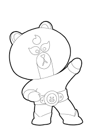 While brown is essentially a neutral, this hue is a hybrid, a specific mixture that emulates flames and hidden depths. Brawl Stars Coloring Pages Print 350 New Images