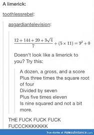 There once was a man from nantucket. There Once Was A Man From Nantucket Funsubstance Math Jokes Funny Text Messages Math Humor