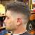 Fade Haircut Men Black