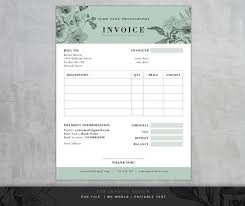 Maybe you would like to learn more about one of these? Invoice Template Ms Word Invoice Template Receipt Template Etsy
