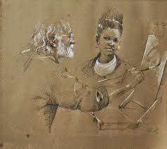 Christopher Cart Figurative Painter Painting Art American Literature