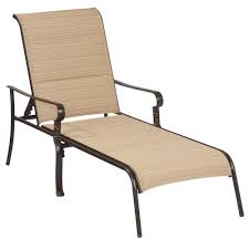Hampton Bay Belleville Padded Sling Outdoor Chaise Lounge Fls80132a With Images Lounge Chair Outdoor Outdoor Chaise Lounge Chair Patio Lounge Chairs