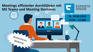 Maybe you would like to learn more about one of these? Microsoft Teams Meetings Effizienter Durchfuhren Mit Meeting Decisions Youtube