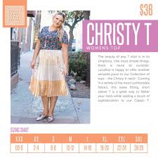 christy t size chart click the pick to shop with me coming