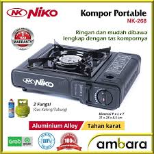 ^^ huh melimpahkan tanggung jawab. Niko Kompor Gas Portable 2in1 Nk268 Shopee Indonesia