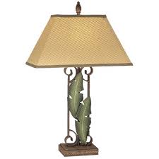 Banana Leaf Tropical Table Lamp 41134 Lamps Plus In 2020 Tropical Table Lamps Lamp Table Lamp